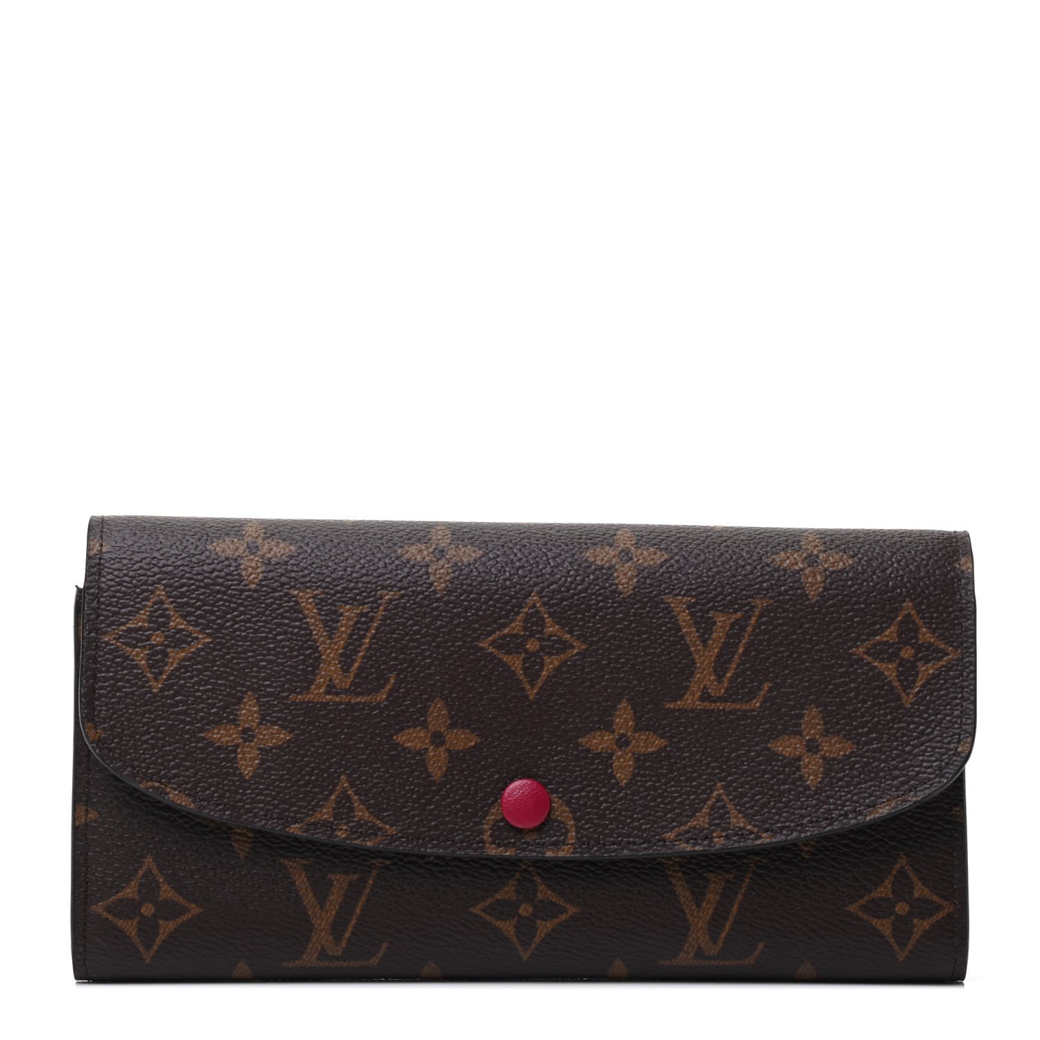 Louis Vuitton Monogram Emilie Wallet Fuchsia 1 of 4