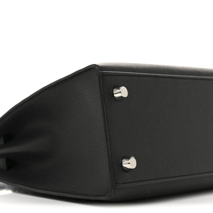 Hermes Epsom Kelly Sellier 25 Black 9 of 11