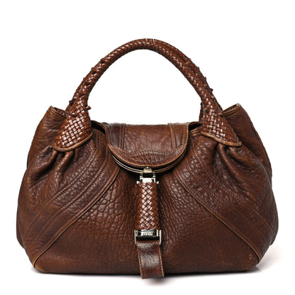 Fendi Nappa Nuvolata Spy Cognac 1 of 10