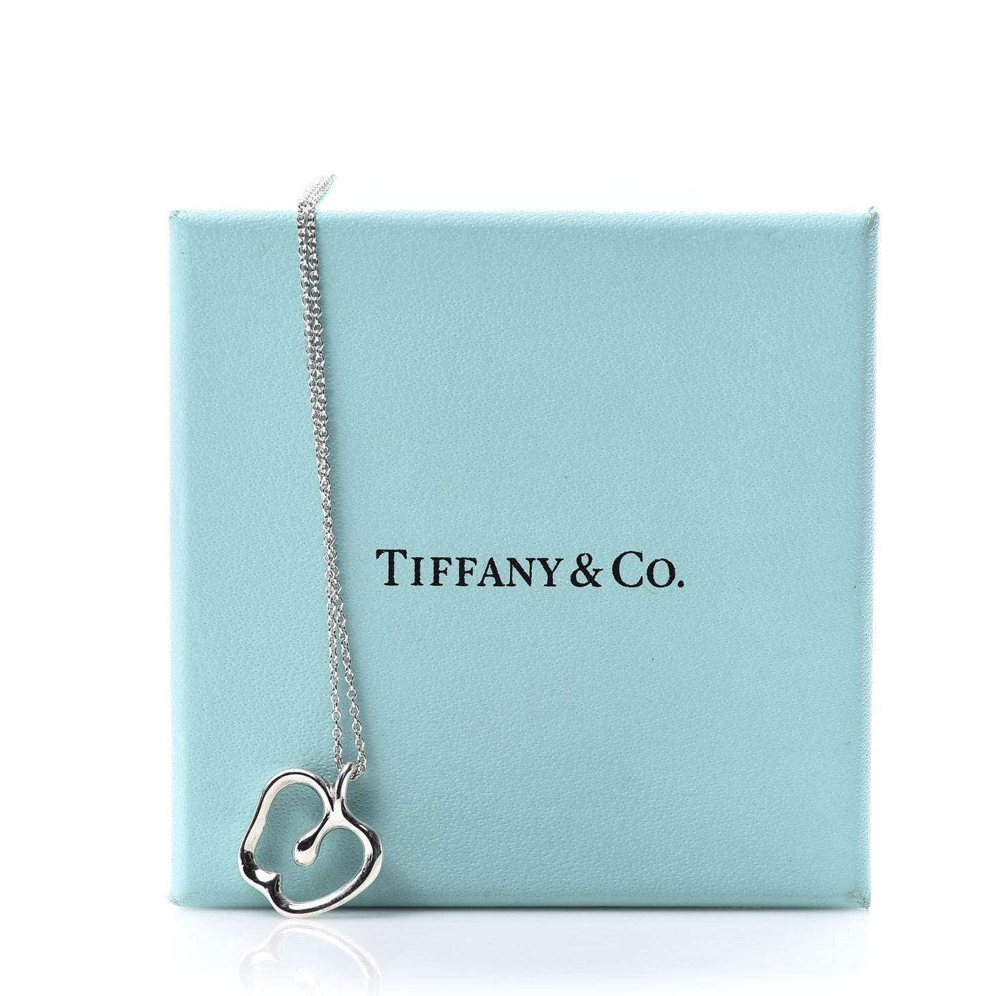 Sterling Silver Elsa Peretti Apple Pendant Necklace