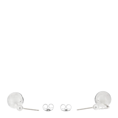 Tiffany Sterling Silver 10mm HardWear Ball Drop Earrings 3 of 4