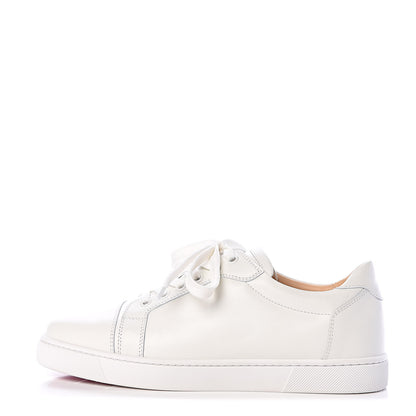 Christian Louboutin Calfskin Vieira Flat Sneakers 39 Latte 1 of 9