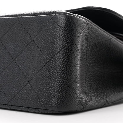 Chanel Caviar Quilted Jumbo Double Flap Black 10 of 10