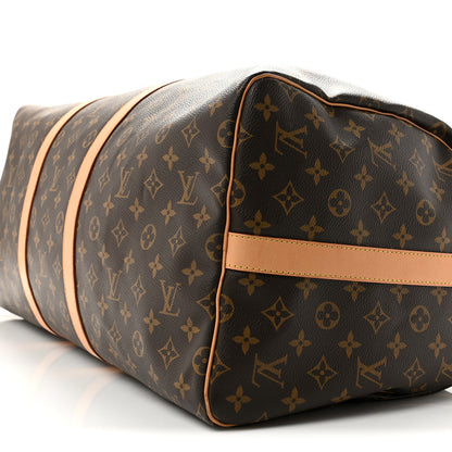 Louis Vuitton Monogram Keepall Bandouliere 55 9 of 13