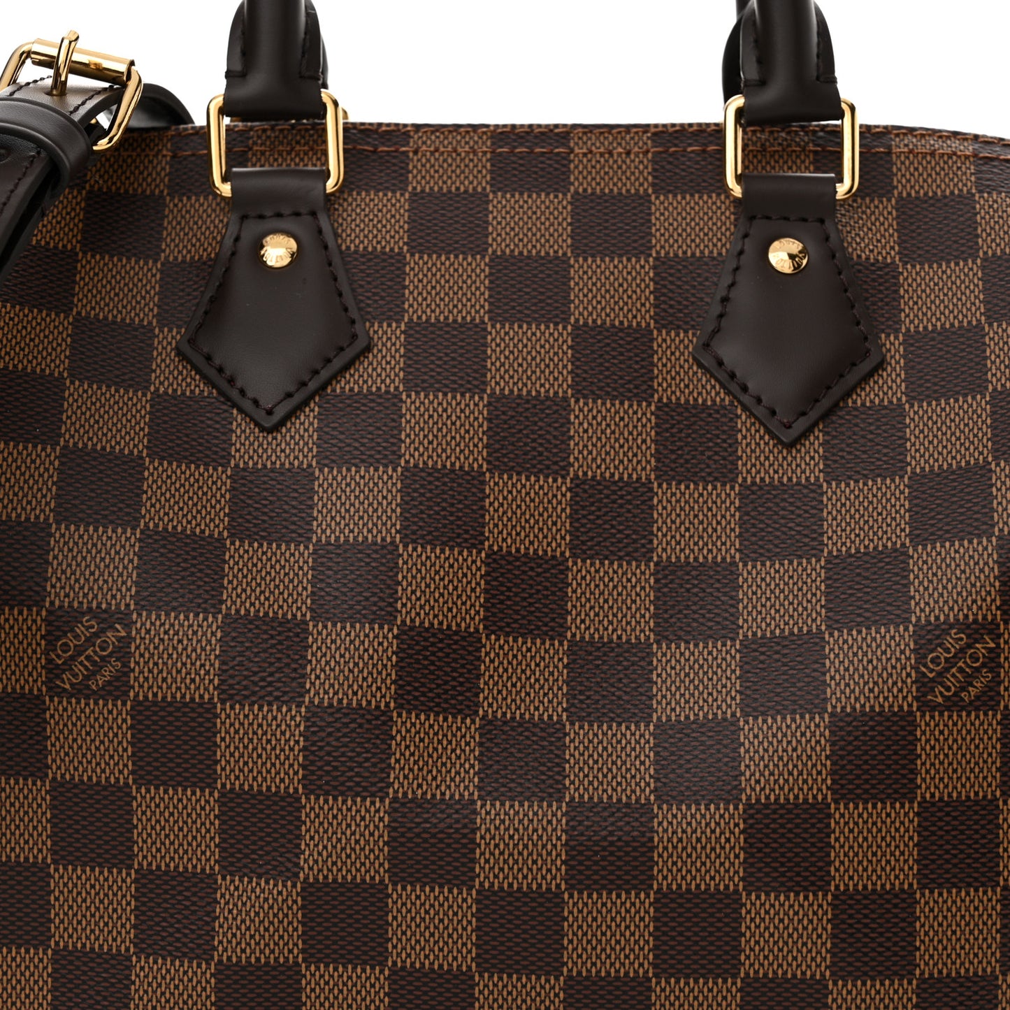 Damier Ebene Speedy Bandouliere 25