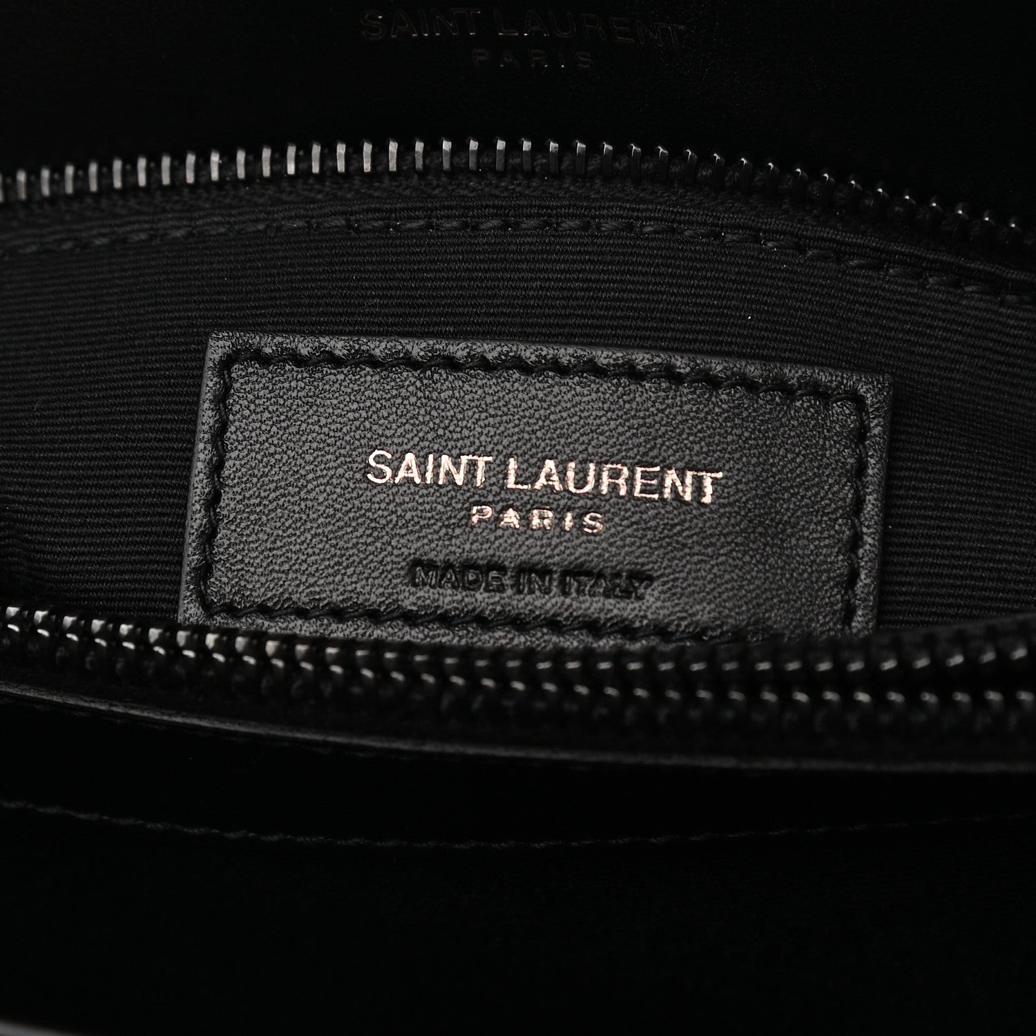 Saint Laurent Calfskin Y Quilted Monogram Medium Loulou Chain Satchel Black 9 of 11