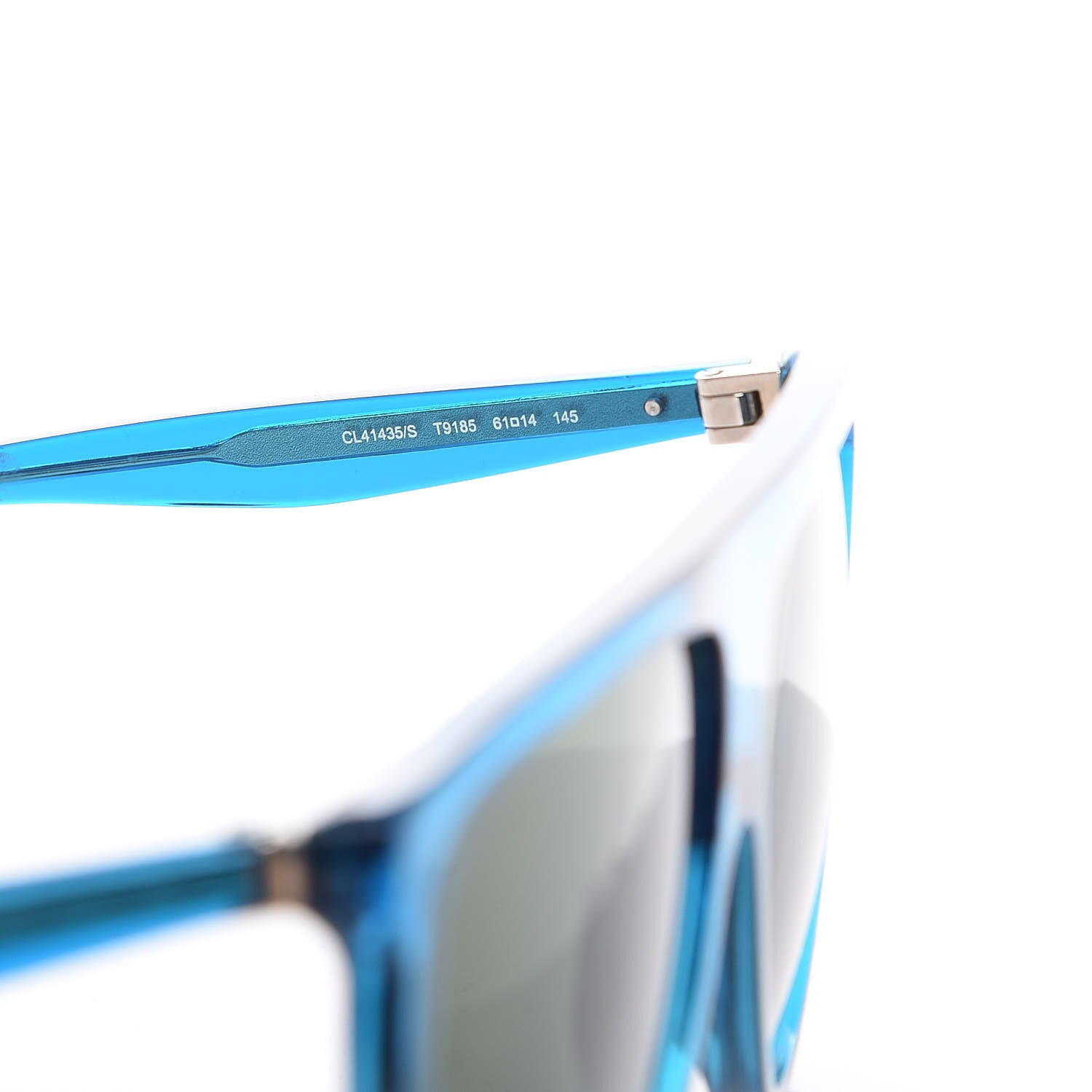 Celine Acetate Thin Shadow Sunglasses CL41435/S Blue 6 of 6