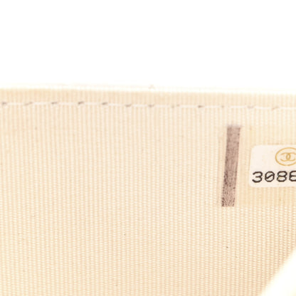 Chanel Lambskin Quilted CC Pearl Crush Wallet on Chain WOC White 8 of 12
