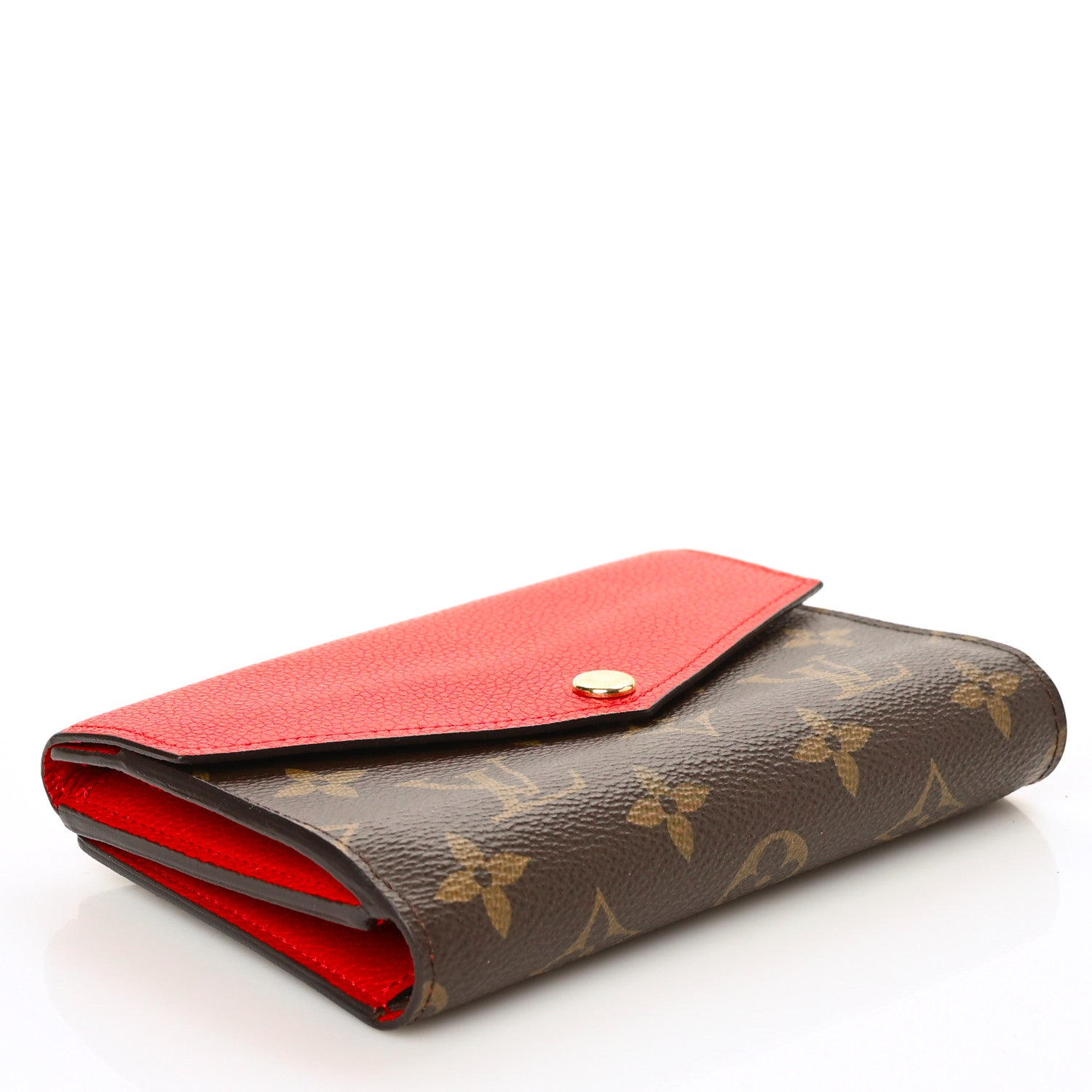 Louis Vuitton Monogram Pallas Compact Wallet Cherry 4 of 7