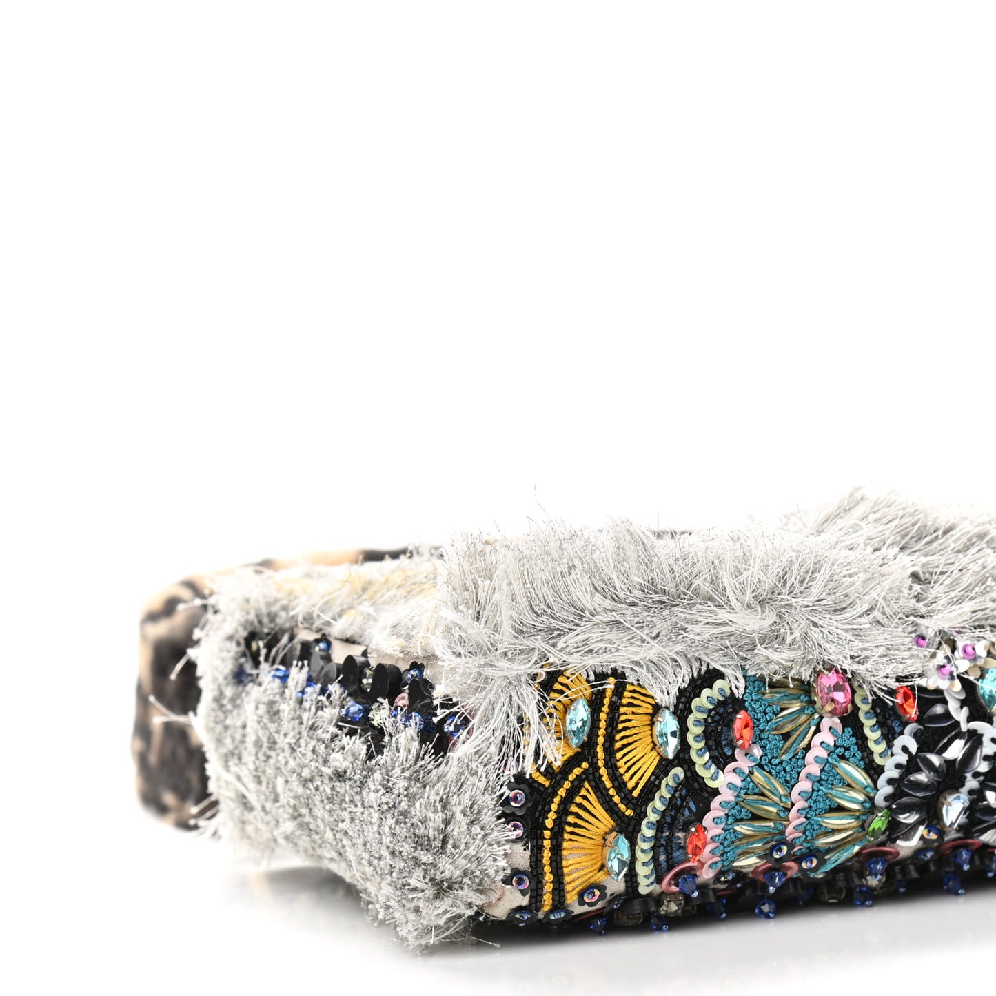 Embroidered Sequin East West Lady Dior Multicolor