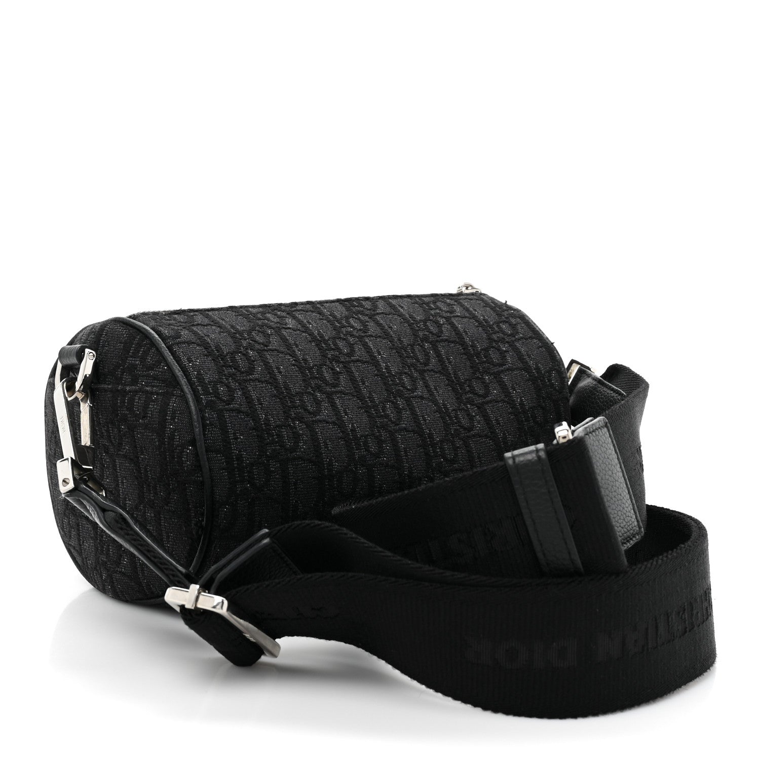 Christian Dior Oblique Roller Messenger Bag Black 3 of 9