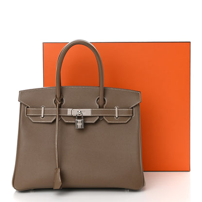 Hermes Epsom Birkin 30 Etoupe 16 of 16