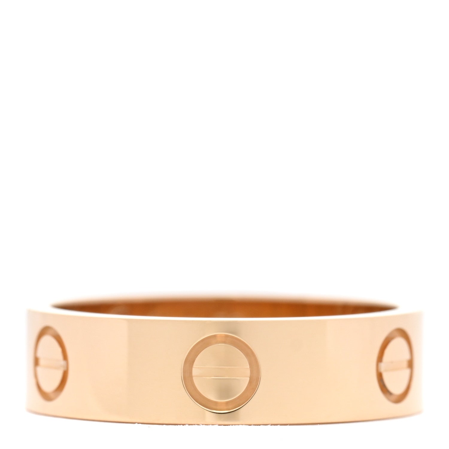 Cartier 18K Yellow Gold 5.5mm LOVE Ring 58 8.5 1 of 3