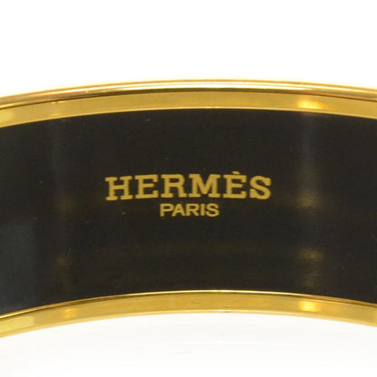 Hermes Enamel Printed Rubans du Cheval Wide Bracelet PM 65 5 of 6