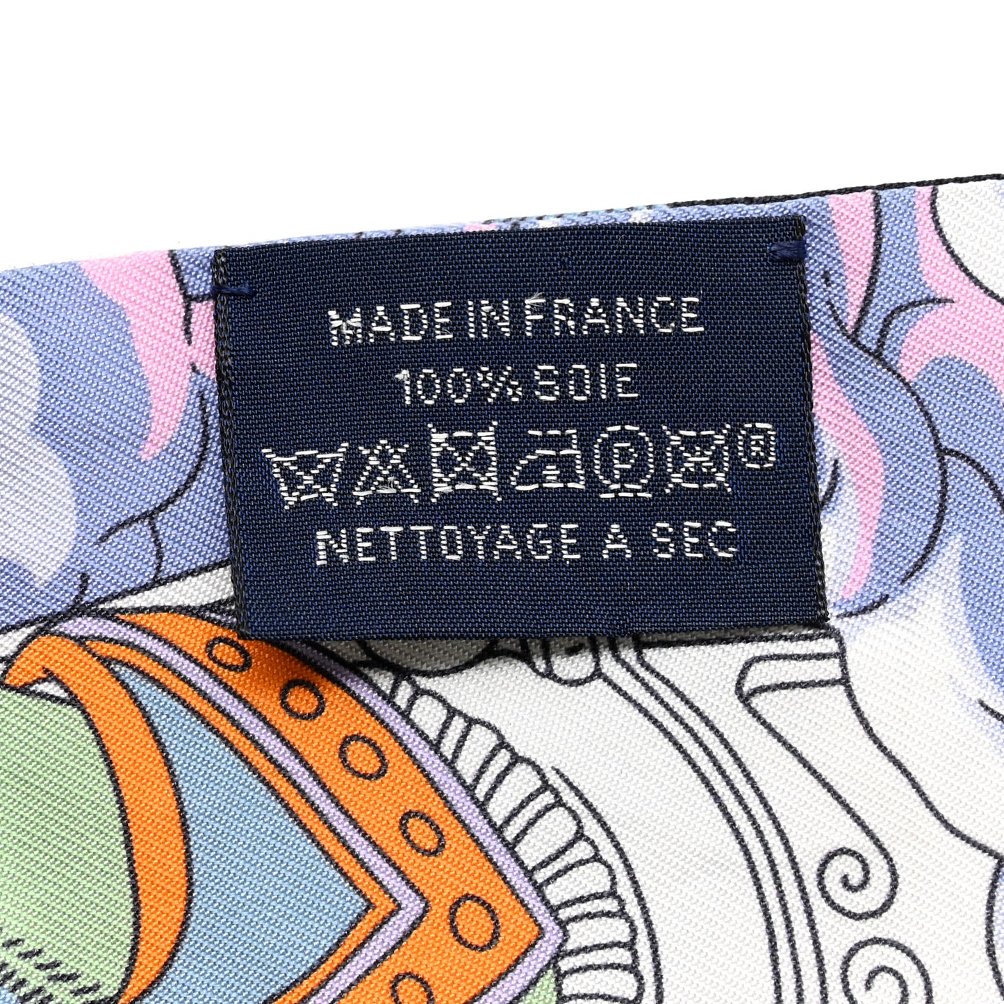 Silk Sur Mon Nuage Twilly Bleu Black Mauve