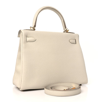 Hermes Togo Kelly Retourne 28 Beton 3 of 11