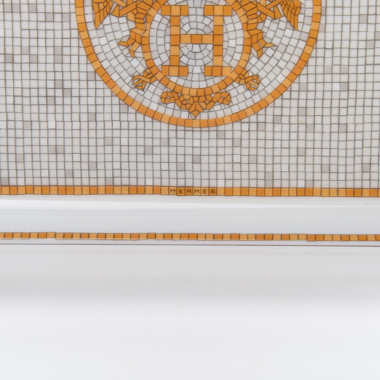 Hermes Porcelain Mosaique au 24 Sushi Plate 5 of 6