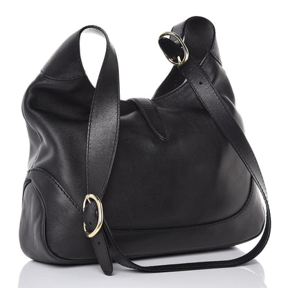 Gucci Calfskin Medium Jackie Shoulder Bag Black 3 of 19