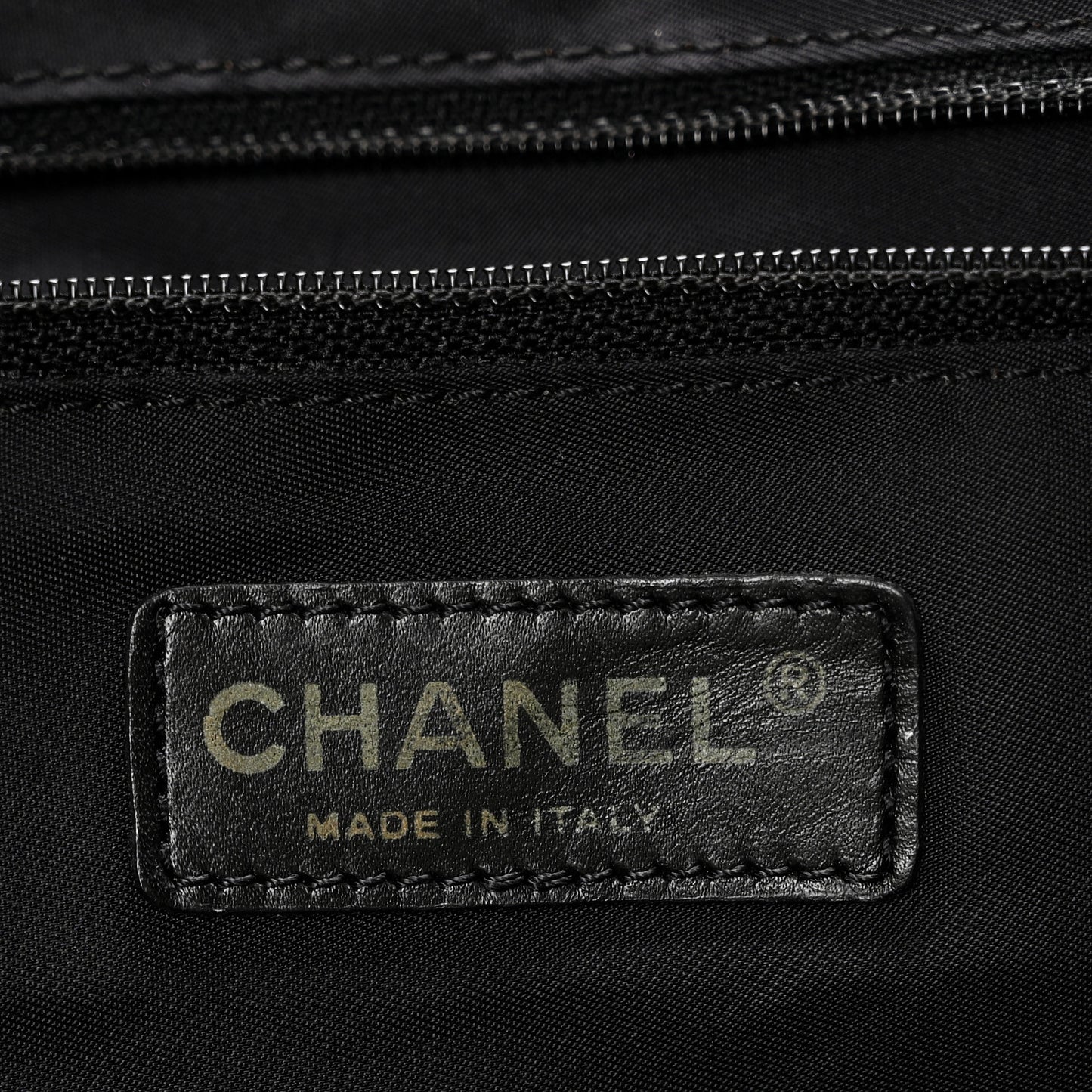 Nylon Large Travel Tote Black