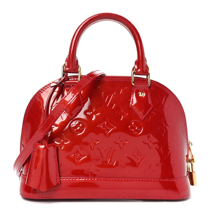 Louis Vuitton Vernis Alma BB Rose Indien 1 of 9