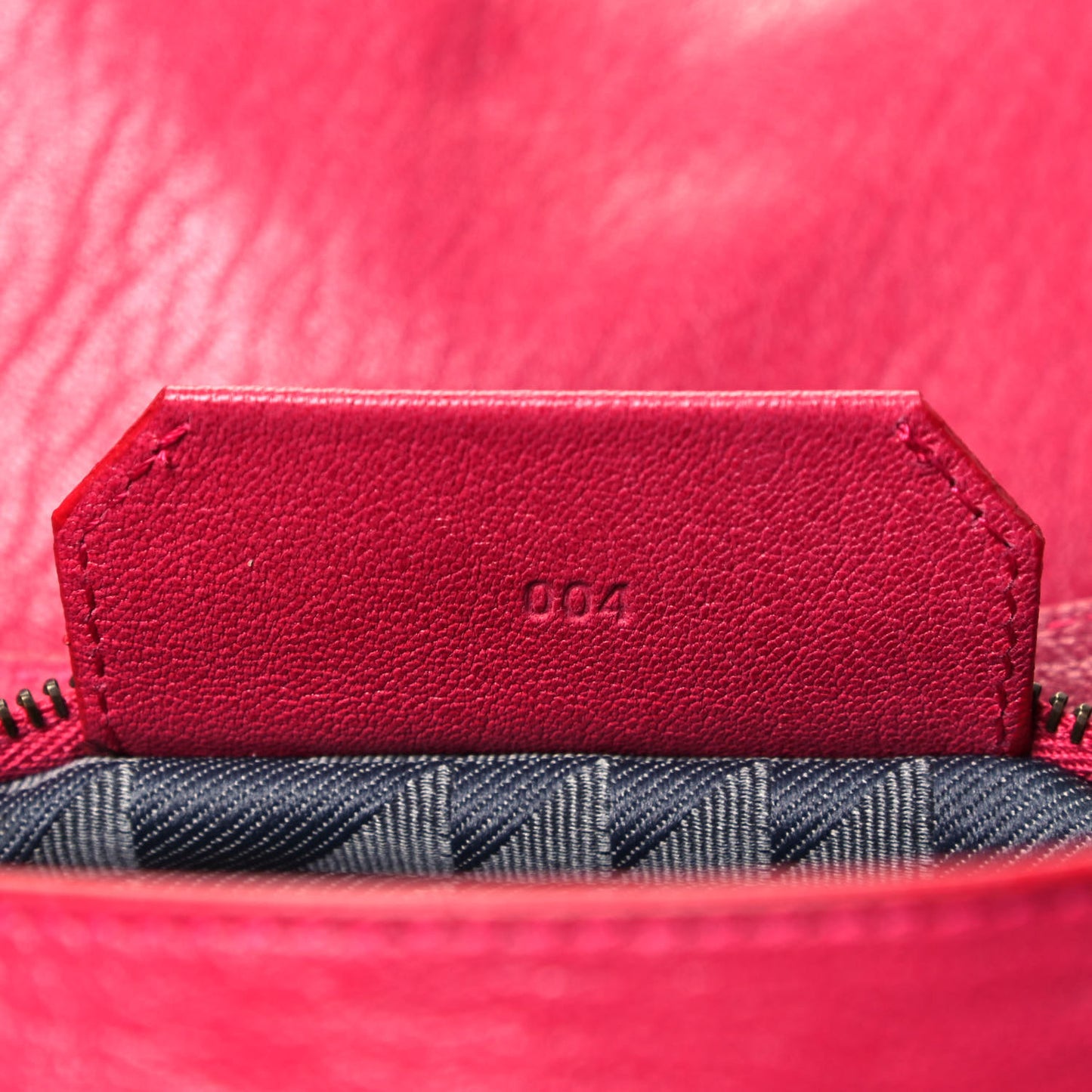 Lambskin Medium PS1 Satchel Red