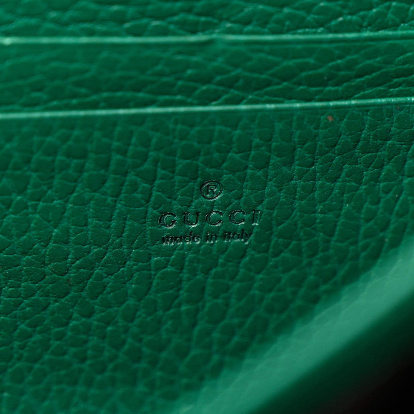 Calfskin Mini Dionysus Chain Wallet Emerald
