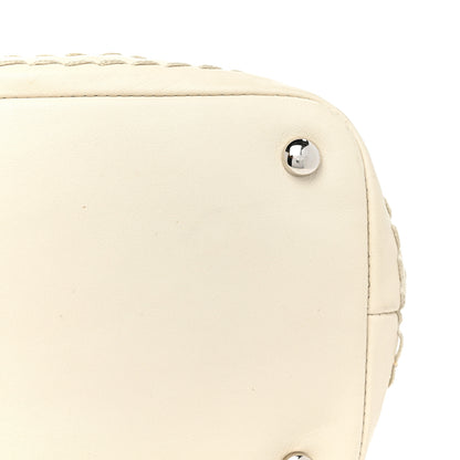 Chanel Calfskin Stitched Large Expandable Flap Bag White 19 of 21