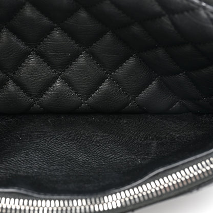 Chanel Calfskin Quilted Waist Bag Black 6 of 17
