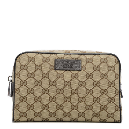 Gucci Monogram Belt Bag Dark Brown 1 of 10