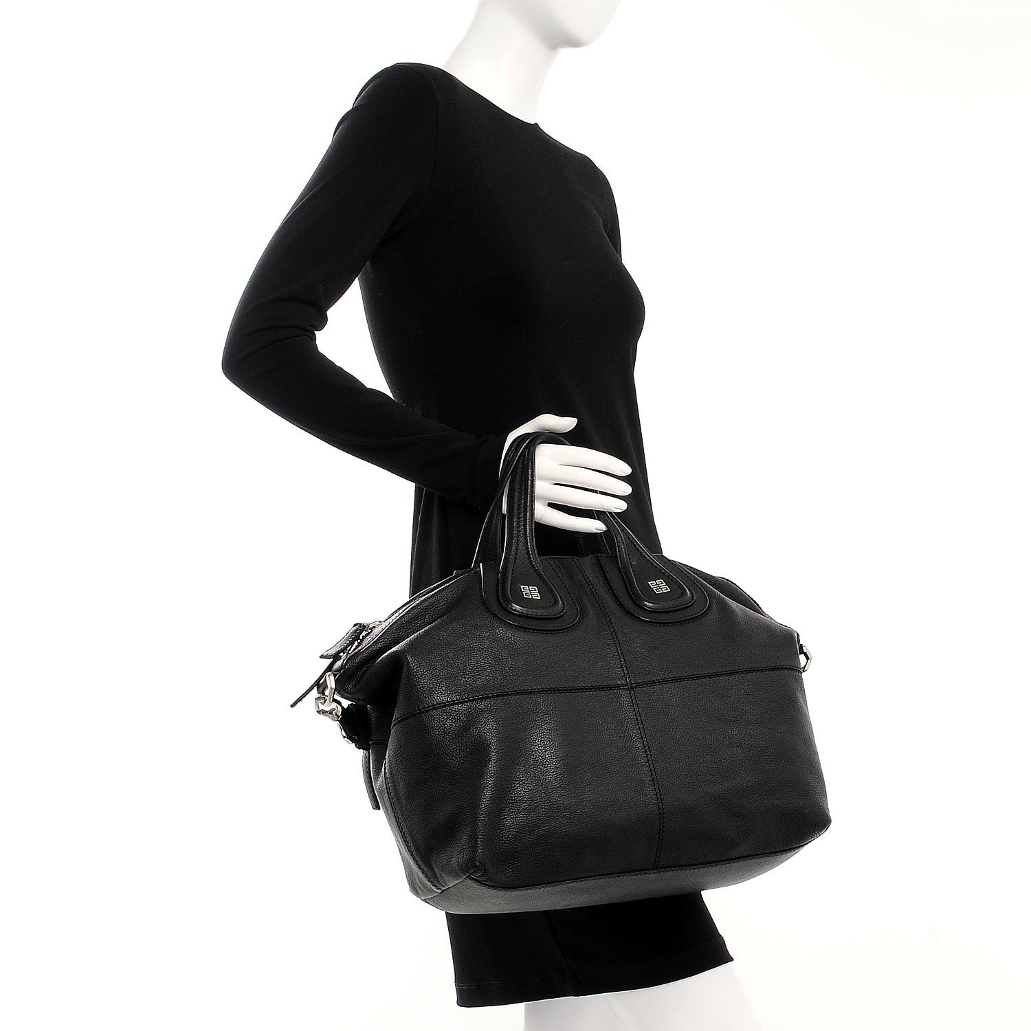 Givenchy Sugar Goatskin Medium Nightingale Black 3 of 10