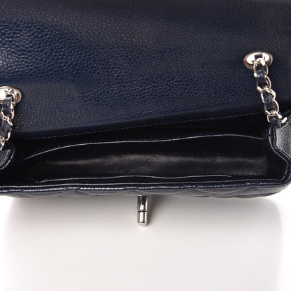 Chanel Caviar Quilted Extra Mini Flap Blue 5 of 7