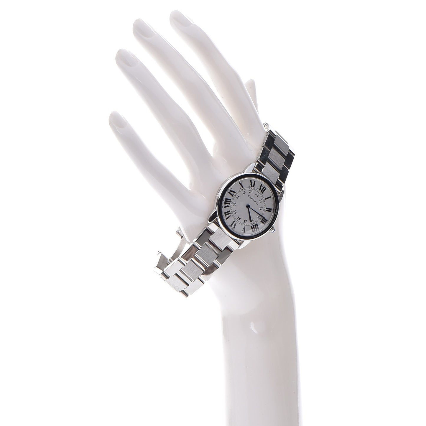 Stainless Steel 36mm Ronde Solo Quartz Watch