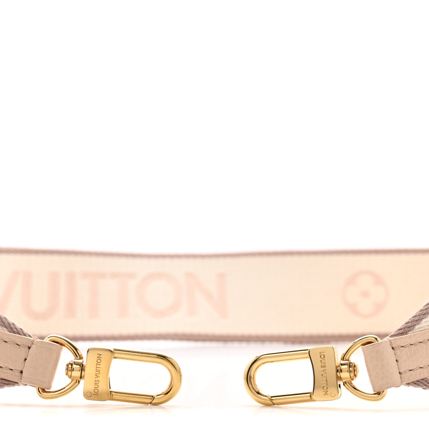 Louis Vuitton Jacquard Diane Shoulder Strap Sand 3 of 3