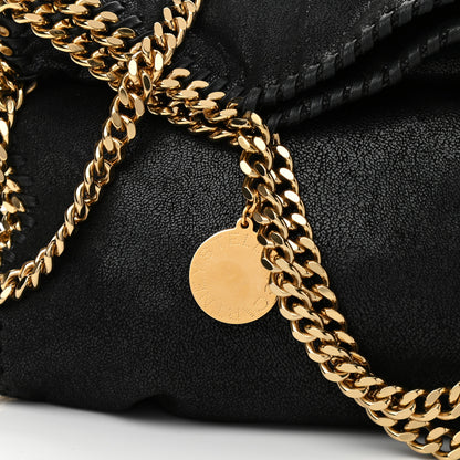 Stella McCartney Shaggy Deer Falabella Fold Over Tote Black 7 of 10