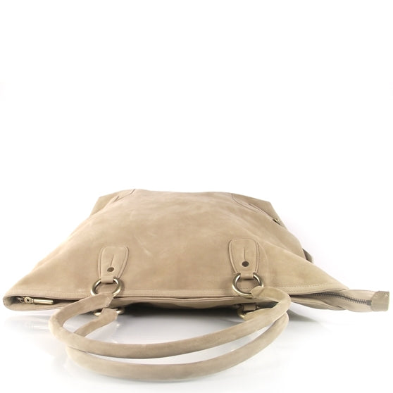 Leather Large Shopping Tote