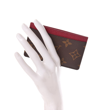Louis Vuitton Monogram Card Holder Fuchsia 2 of 7