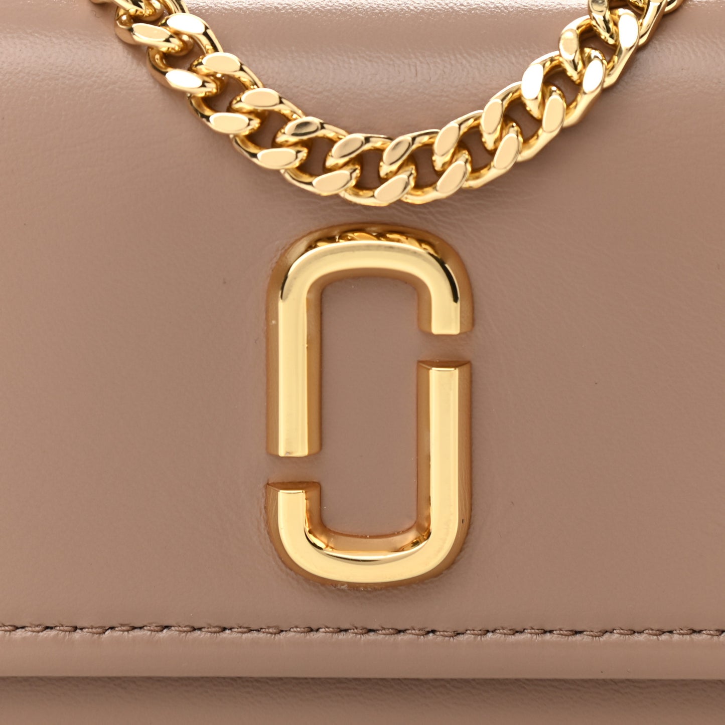 Lambskin Mini The Glam Shot Bag Dusty Beige