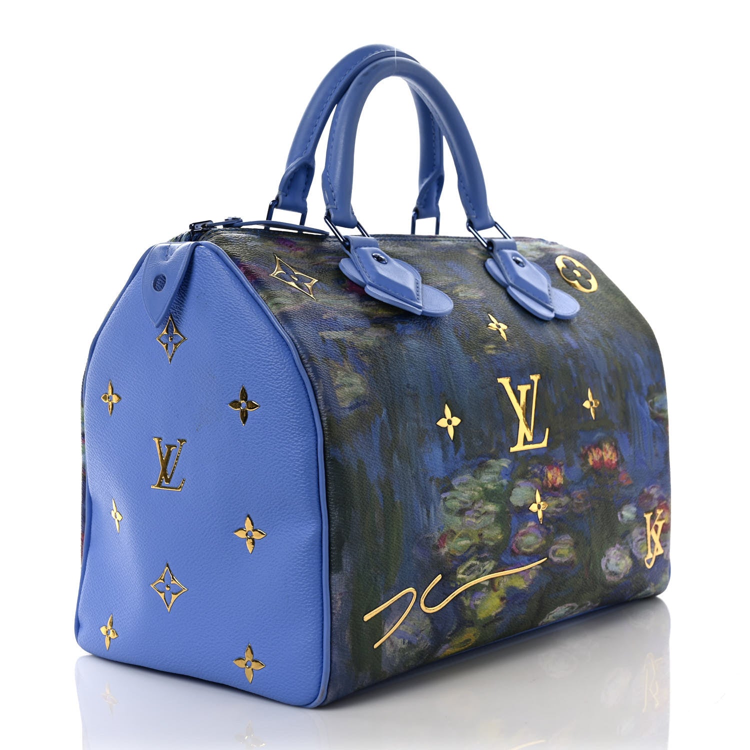 Louis Vuitton Masters Monet Speedy 30 3 of 9