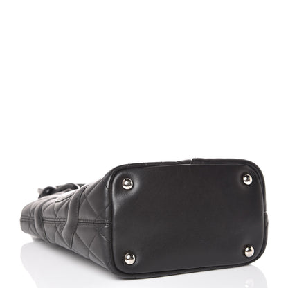 Chanel Calfskin Quilted Small Cambon Tote Black 4 of 10