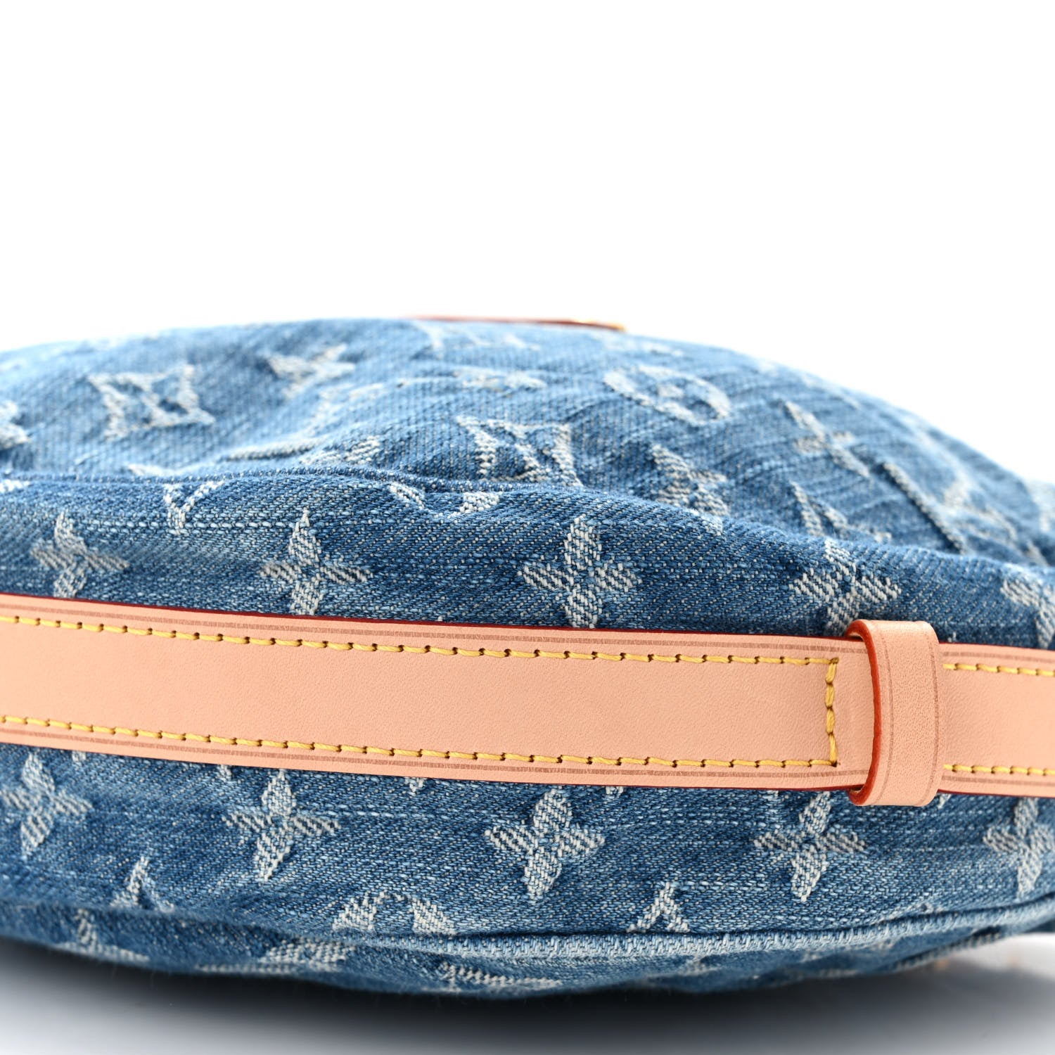 Louis Vuitton Monogram Denim Croissant MM Blue 10 of 10