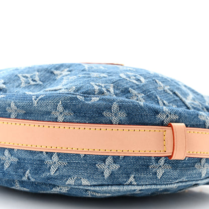 Louis Vuitton Monogram Denim Croissant MM Blue 10 of 10