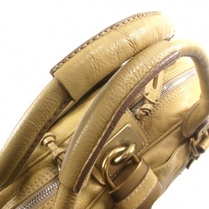 Chloe Leather Paddington Double Zipped Bowler Yellow 6 of 18