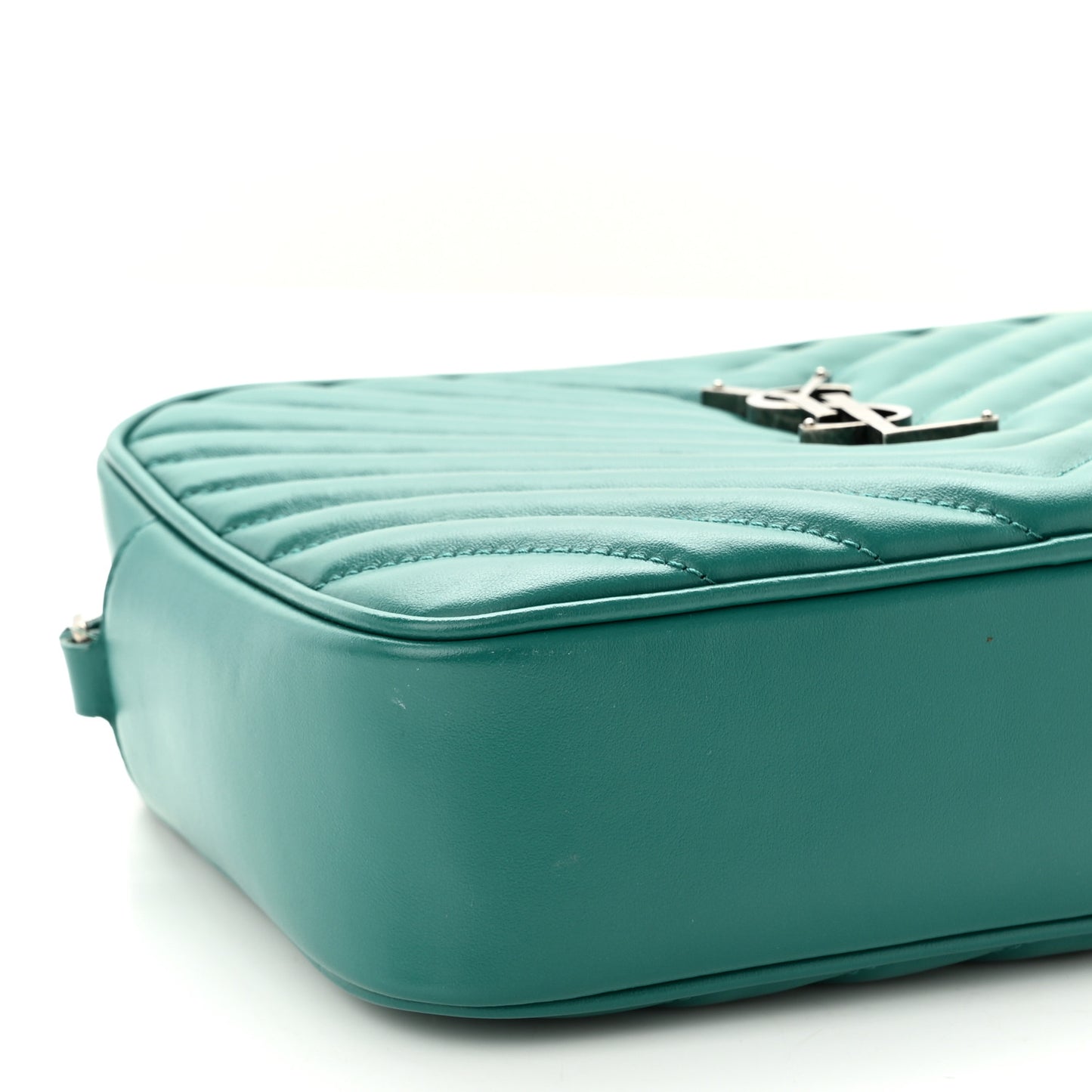 Calfskin Matelasse Monogram Lou Camera Bag Green