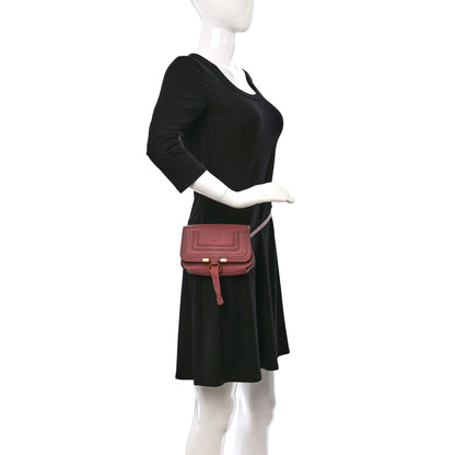 Chloe Calfskin Marcie Convertible Belt Bag Rusty Pink 2 of 8