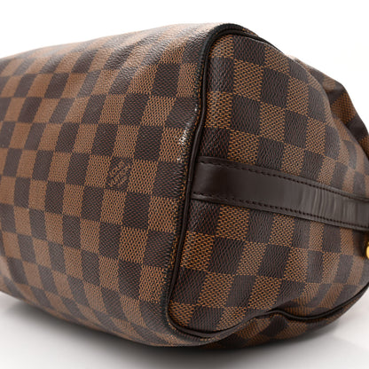 Louis Vuitton Damier Ebene Speedy Bandouliere 25 10 of 14