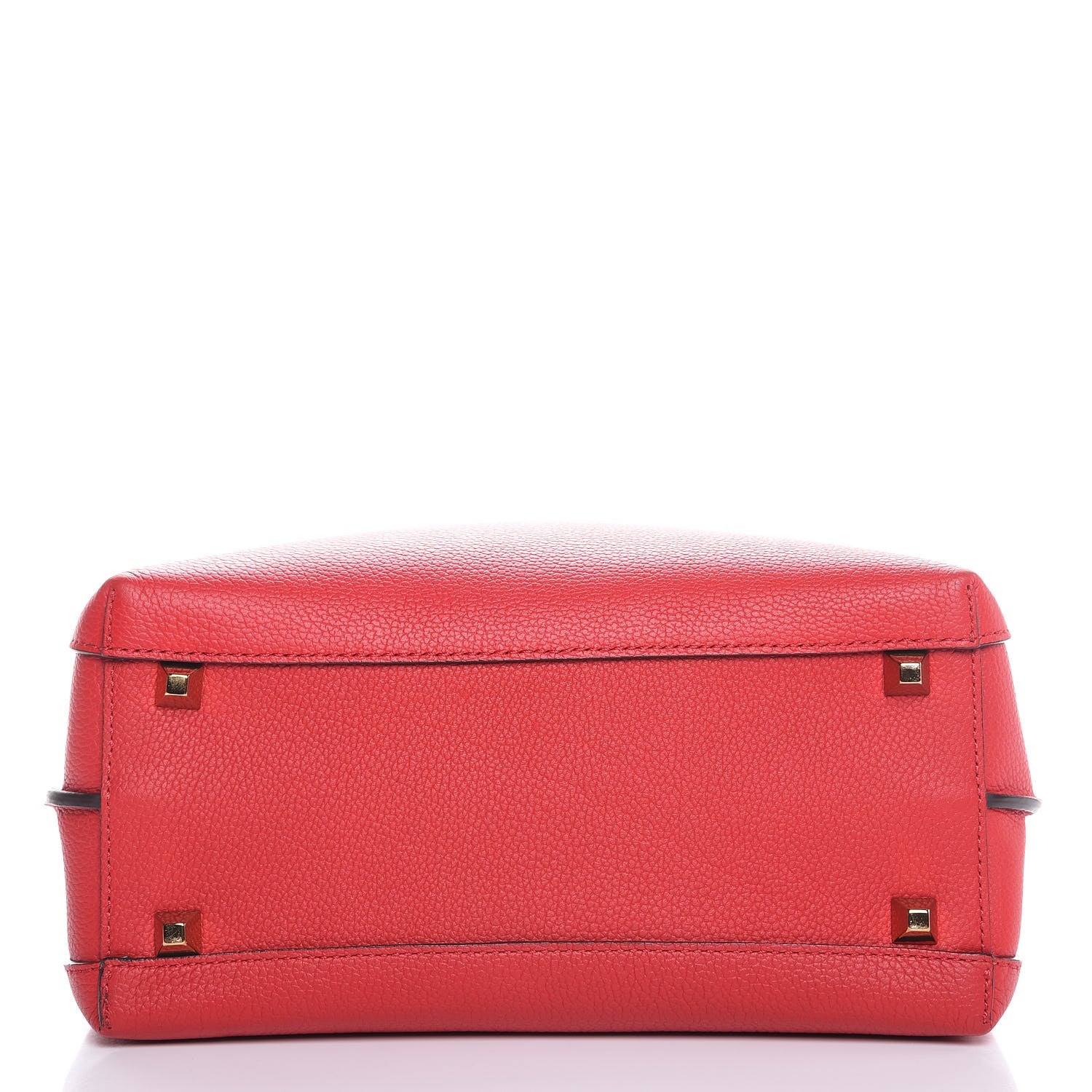 MCM Grained Calfskin Medium Milla Hobo Ruby Red 6 of 24