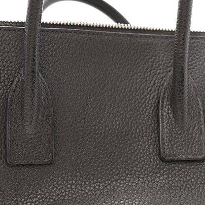 Saint Laurent Grained Calfskin Baby Sac De Jour Souple Asphalt 12 of 19