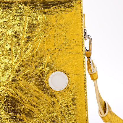 Christian Dior Metallic Calfskin Medium Diorever Flap Gold 10 of 10