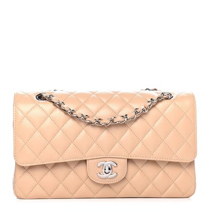 Chanel Caviar Quilted Medium Double Flap Beige 1 of 4