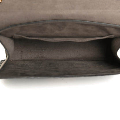Fendi Vitello Century F is Fendi Bi-Color FF 1974 Embossed Kan I Shoulder Bag Maya Black 9 of 17